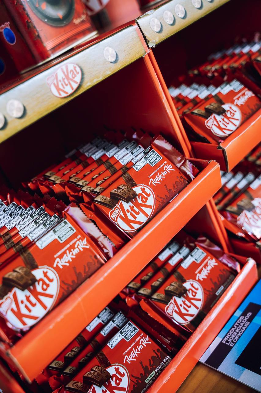 KITKAT Chocolatory Brinda Ao Ritmo Do Rock In Rio Brasil 2024