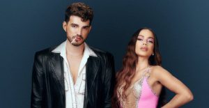 Jão e Anitta em imagem promocional. Imagem: Divulgação.