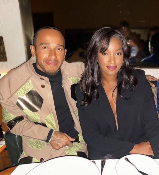 Iza e Lewis Hamilton 