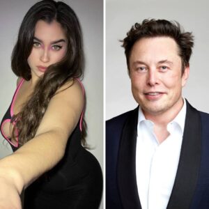 Lauren Jauregui e Elon Musk. Imagens: Internet.