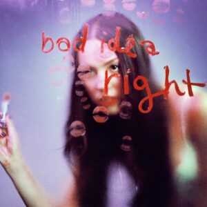 Capa oficial de "Bad Idea Right?". Imagem: Divulgação.