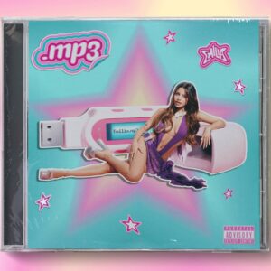 Capa oficial de ".mp3". Imagem: Divulgação.