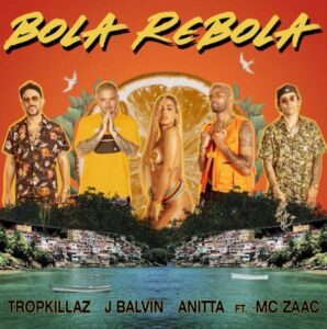 Capa oficial de "Bola Rebola". Imagem: Divulgação.