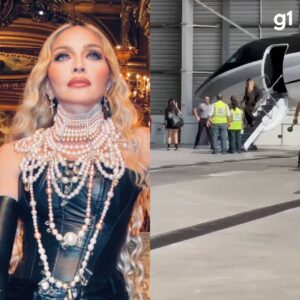 Madonna em imagem promocional. Imagens: Divulgação / G1.