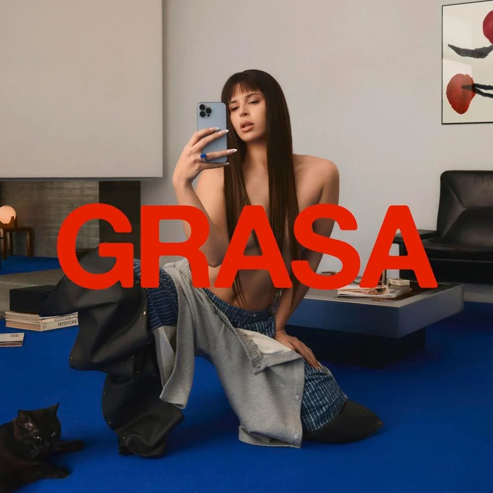 Capa oficial de “Grasa”. Imagem: Divulgação.