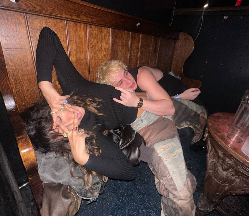 Marina Sena e Juliano Floss em imagem publicada nas redes sociais. Imagem: Divulgação.