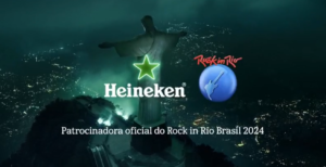 Frame campanha Heineken®. Imagem : Divulgação