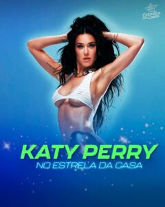 Katy Perry em imagem promocional. Imagem: TV Globo.