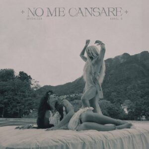 Capa oficial de “No Me Cansare”. Imagem: Divulgação. 