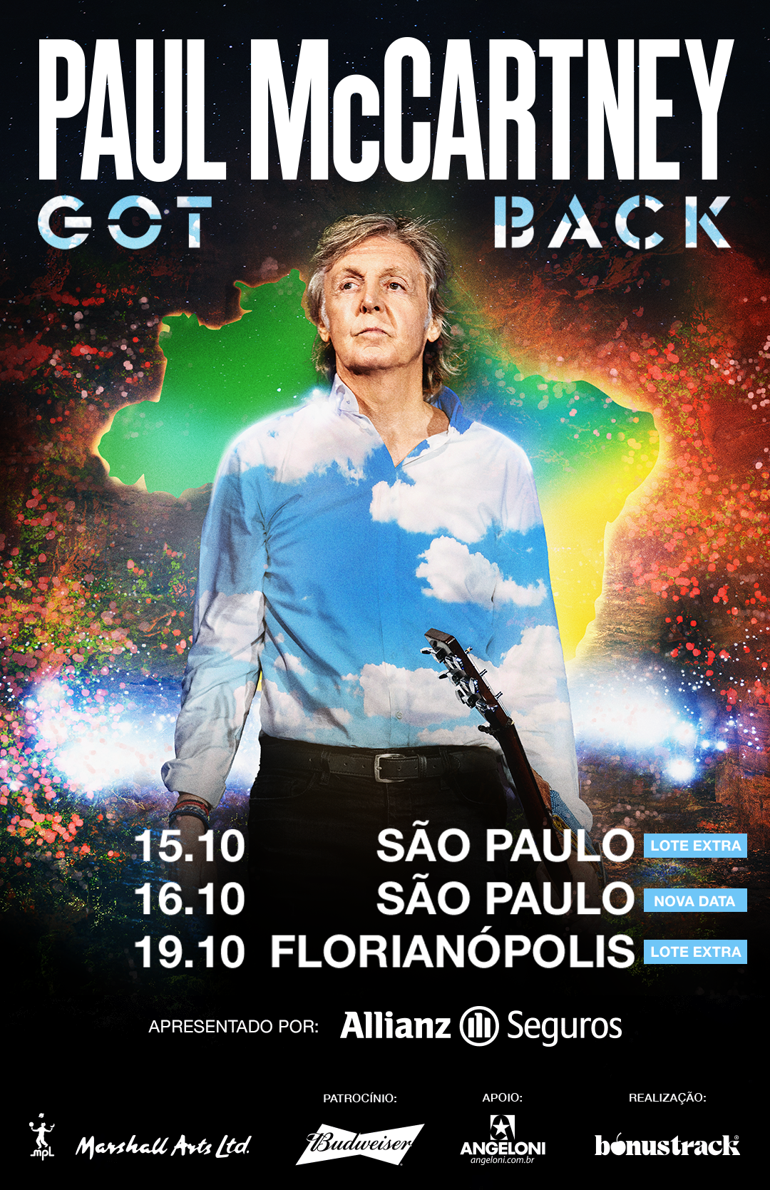 Paul McCartney em imagem promocional. Imagem: Divulgação.