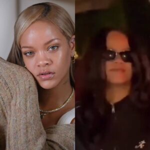 Rihanna durante o vídeo divulgado. Imagem: Internet.