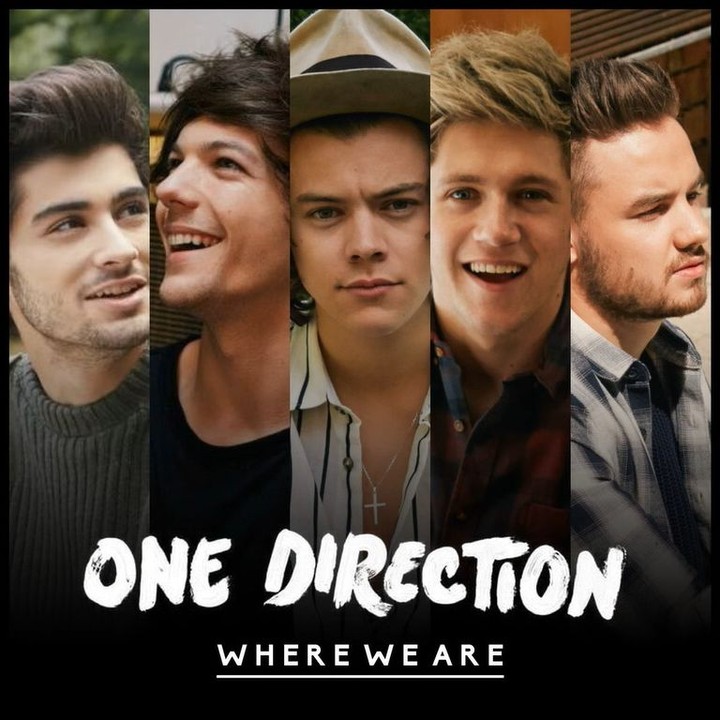 Capa da música "Where We Are", da One Direction. Imagem: Divulgação