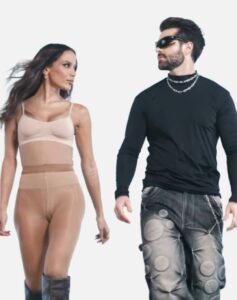 Anitta e Alok em vídeo publicado nas redes sociais. Imagem: Divulgação.