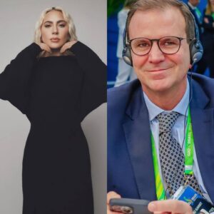 Lady Gaga e Eduardo Paes em imagens publicadas nas redes sociais. Imagens: Instagram.