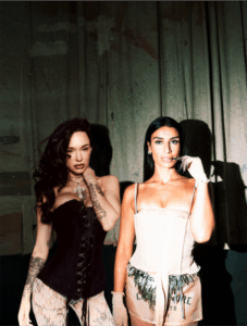 La Joaqui e Sevdaliza em imagem promocional. Imagem: Divulgação.