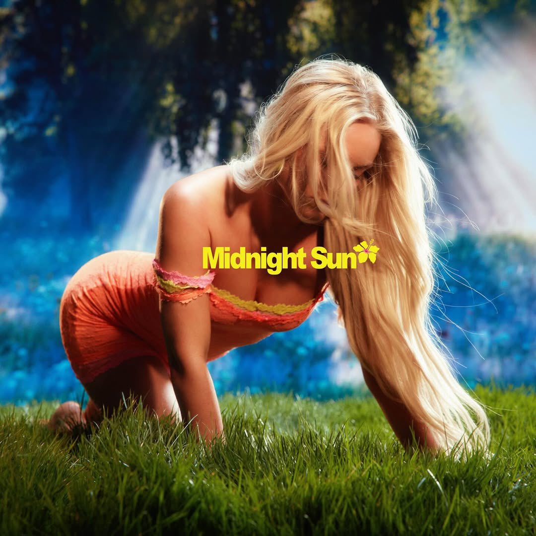 Zara Larsson na capa de "Midnight Sun". Imagem: Divulgação