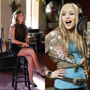 Miley Cyrus em imagens publicadas nas redes sociais. Imagens: Internet.