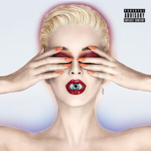 Katy Perry na capa do álbum "Witness". Imagem: Divulgação.
