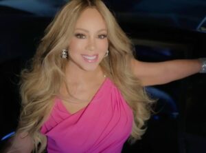 Mariah Carey no videoclipe de "Type Dangerous." Imagem: Divulgação.