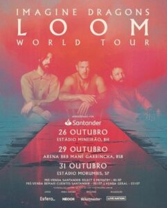 Imagine Dragons em imagem promocional. Imagem: Divulgação.