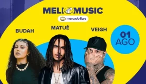 Budah, Matuê e Veigh em imagens promocionais. Imagem: Divulgação.