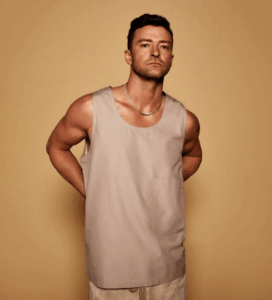 Justin Timberlake em foto promocional. Imagem: Divulgação.