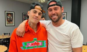 Justin Bieber e Scooter Braun. Imagem: Instagram.