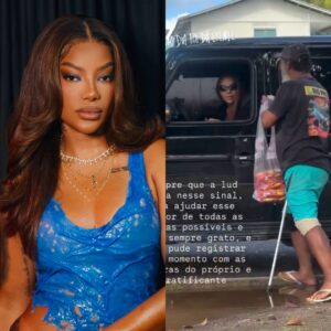 Ludmilla em imagens publicadas nas redes sociais. Imagens: Internet.