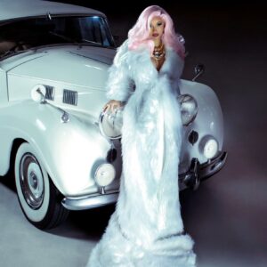 Cardi B em foto promocional para o single "Imaginary Playerz". Imagem: Divulgação.