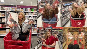 Sabrina Carpenter em foto promocional para o álbum "Man's Best Friend". Imagem: Reprodução.