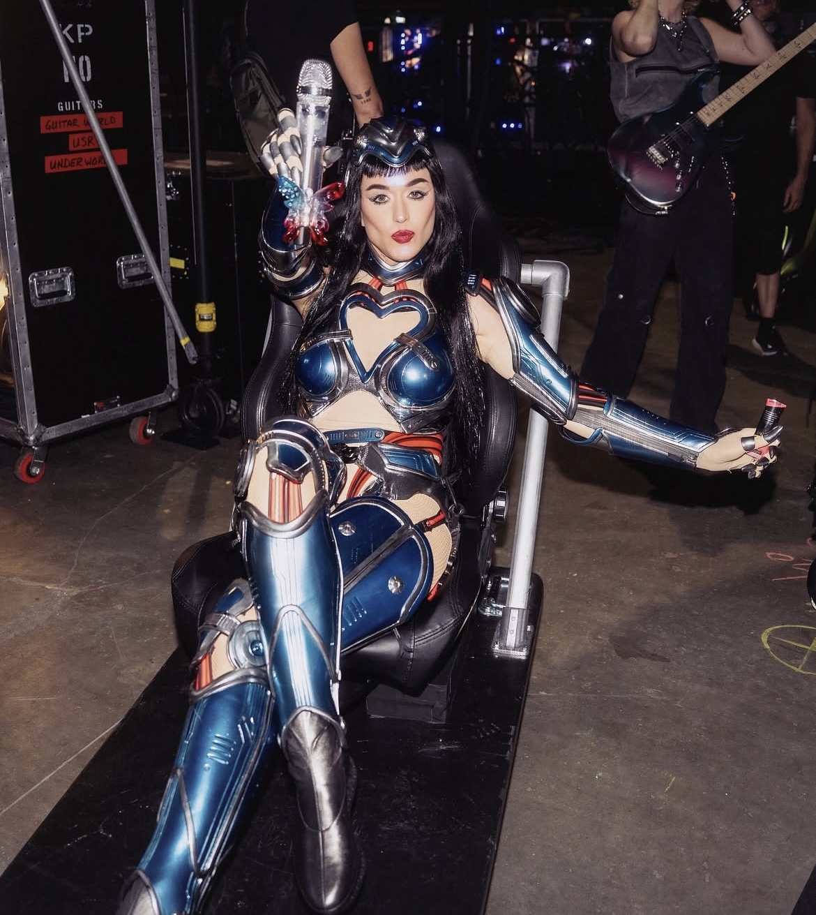 Katy Perry em imagem publicadas nas redes sociais. Imagem: Instagram.