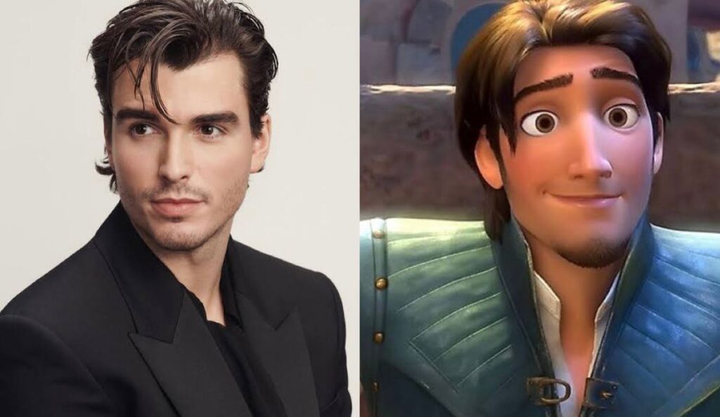 Cory Mylchreest fez teste para Flynn Rider, mas não passou.