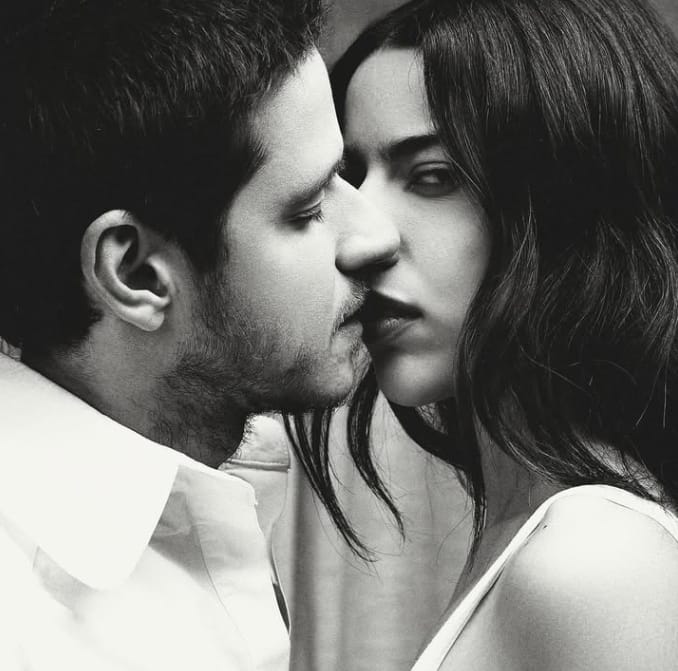 Marina Sena e Rubel para "Carta de Maria". Imagem: divulgação