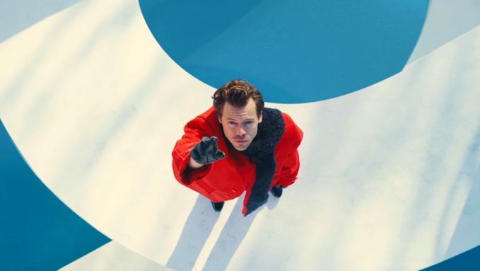Harry Styles em imagem promocional. Imagem: Divulgação.