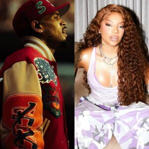 Chris Brown e Ludmilla em imagens publicadas nas redes sociais. Imagens: Instagram.