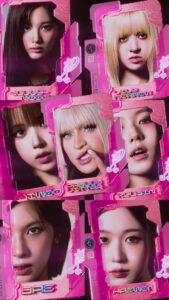 Pabllo Vittar e NMIXX em imagem promocional.