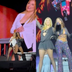 Luísa Sonza e Emilia em imagens publicadas nas redes sociais.