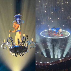 Benson Boone em show Minnesota, nos Estados Unidos. Imagens: Internet.