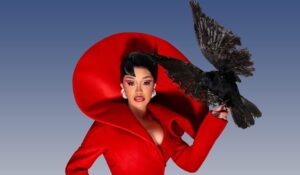 Cardi B em foto promocional para o álbum "Am I The Drama?". Imagem: Divulgação.