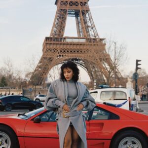 Doja Cat em foto promocional para o álbum "Vie". Imagem: Divulgação.