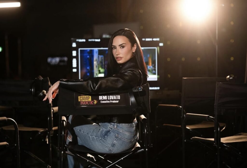 Demi Lovato como produtora executiva de "Camp Rock 3". Imagem: Instagram