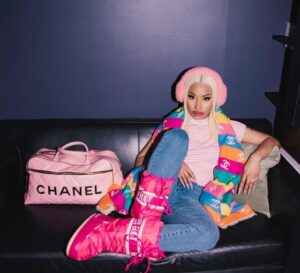 Nicki Minaj em foto publicada em suas redes sociais. Imagem: Instagram/Reprodução.