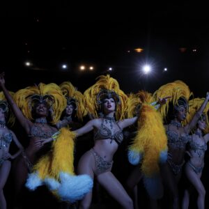 Taylor Swift no ensaio fotográfico do álbum "The Life Of A Showgirl". Imagem: Divulgação.