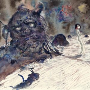 Capa do single "Monstruo". Imagem: Divulgação.