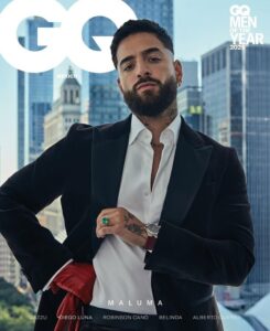 Maluma é capa da GQ México. Imagem: Divulgação. 