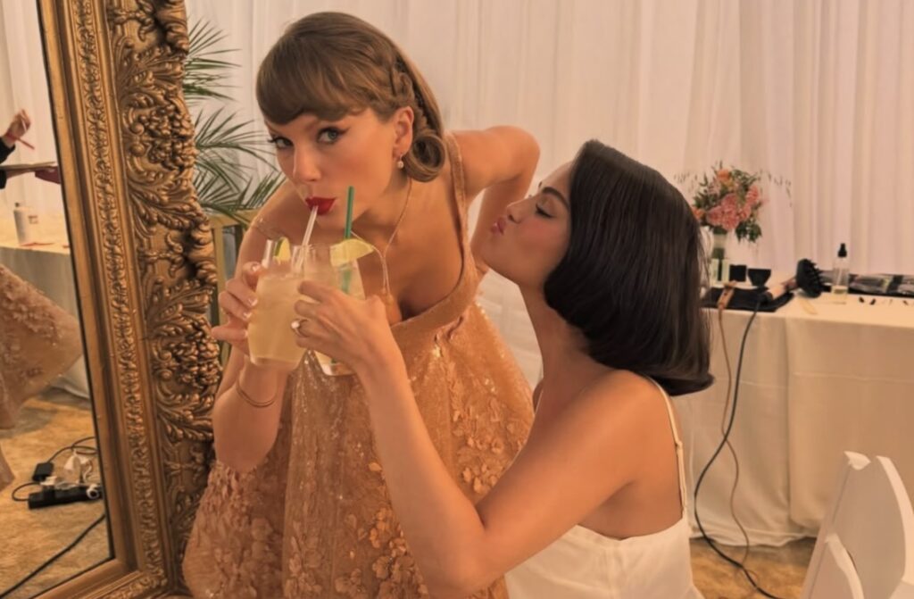 Selena Gomez aceitou discursar no casamento de Taylor. Imagem: Instagram