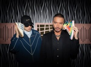 Bizarrap e J Balvin em foto promocional. Imagem: Divulgação.