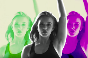 Zara Larsson no videoclipe de "Lush Life". Imagem: Divulgação.