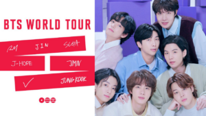 BTS em fotos publicadas em suas redes sociais. Imagens: Reprodução.