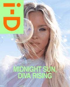 Zara Larsson é capa da revista i-D. Imagem: Reprodução.